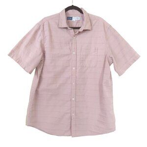 Old Navy Men's Tall Regular Fit Everyday Shirt Short Sleeve Button Front Shirt